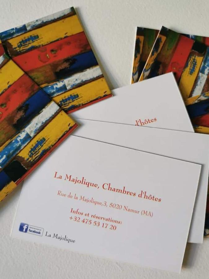 La Majolique Bed & Breakfast Namur Dış mekan fotoğraf